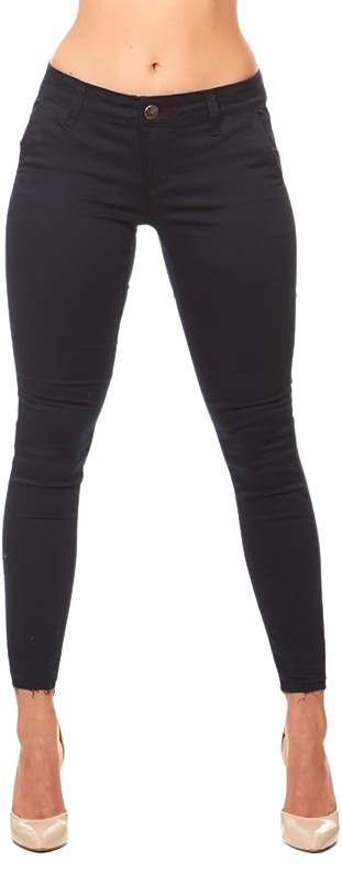  Women's Ultra Skinny Trouser Slacks Soft Stretch Jeans